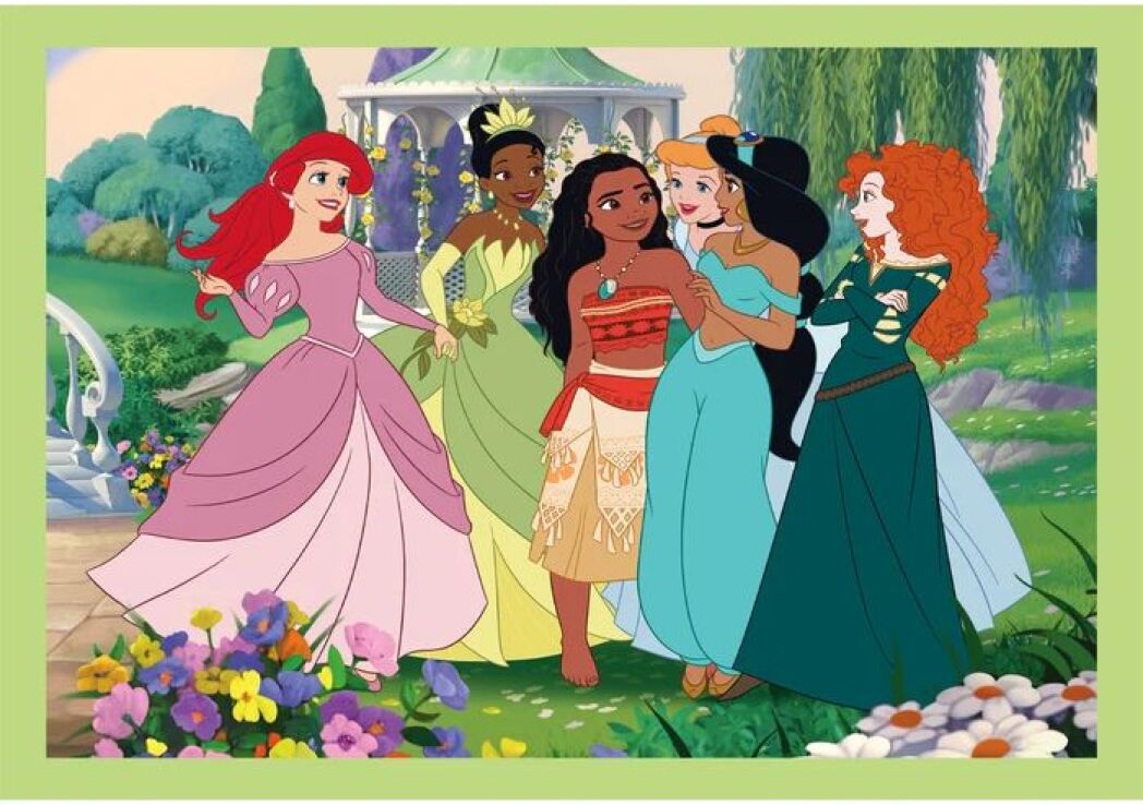 Clementoni Παζλ 4 In 1 Princess (1200-21746) (2)