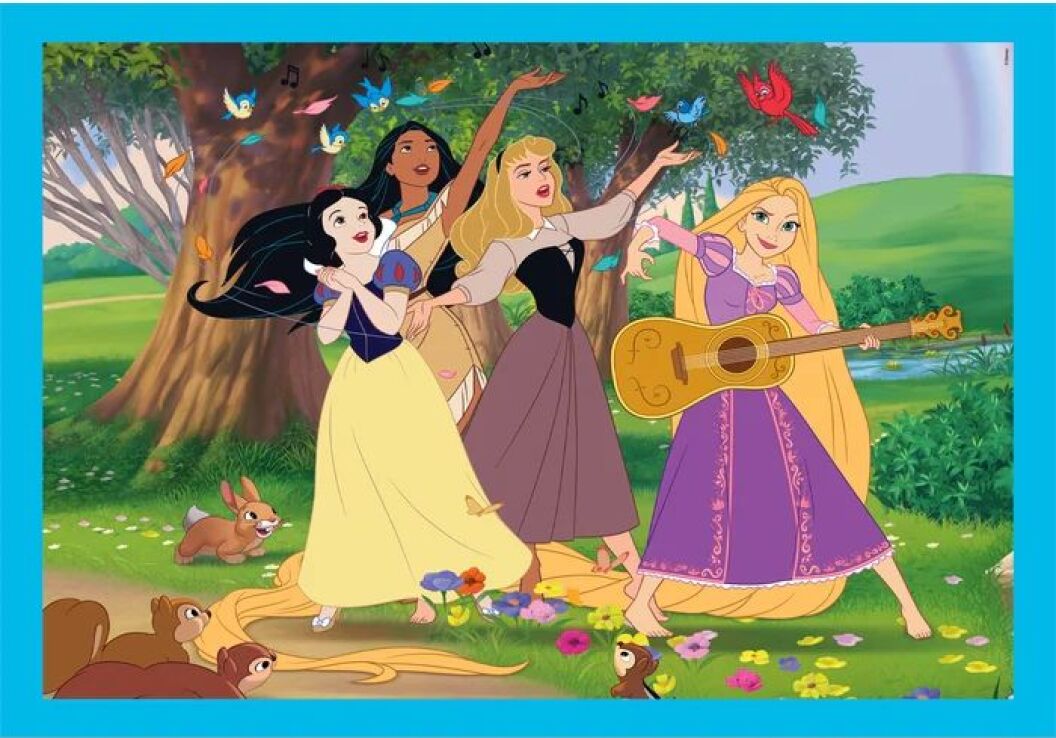 Clementoni Παζλ 4 In 1 Princess (1200-21746) (4)