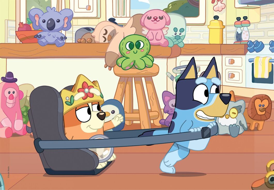 Clementoni Παζλ 2X60 Bluey (1200-24813) (1)