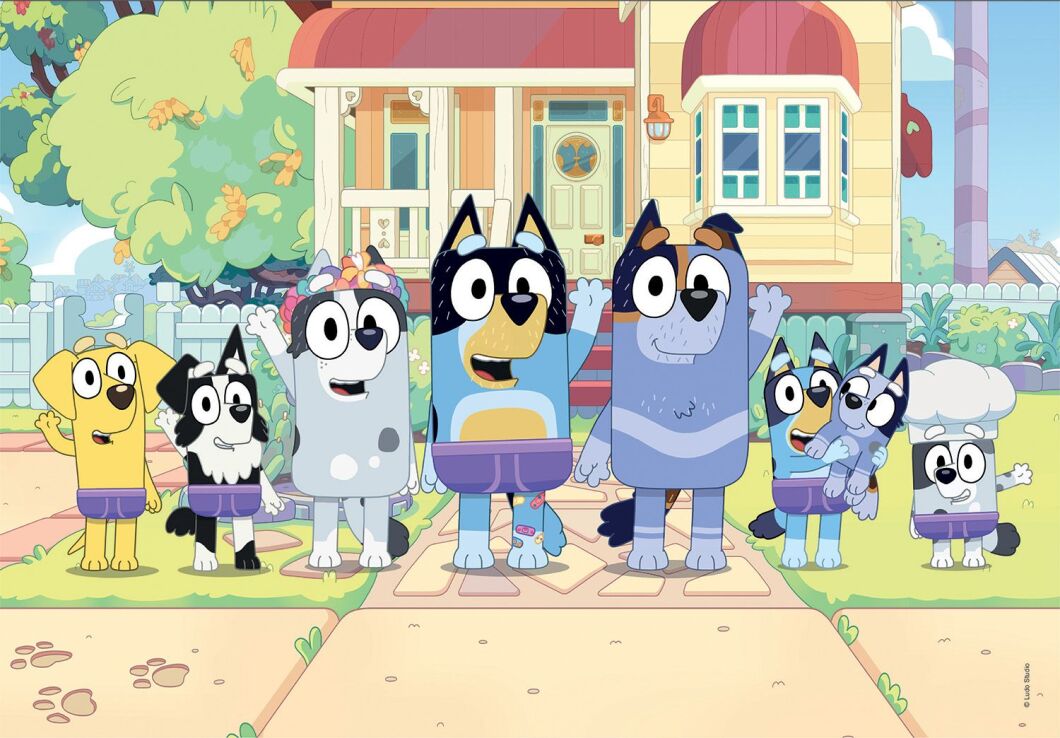 Clementoni Παζλ 2X60 Bluey (1200-24813) (2)