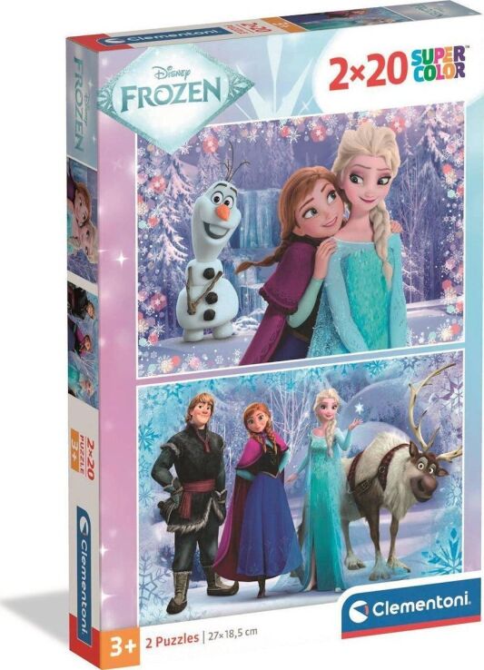 Clementoni Παζλ 2X20 Frozen (1200-24825) (0)