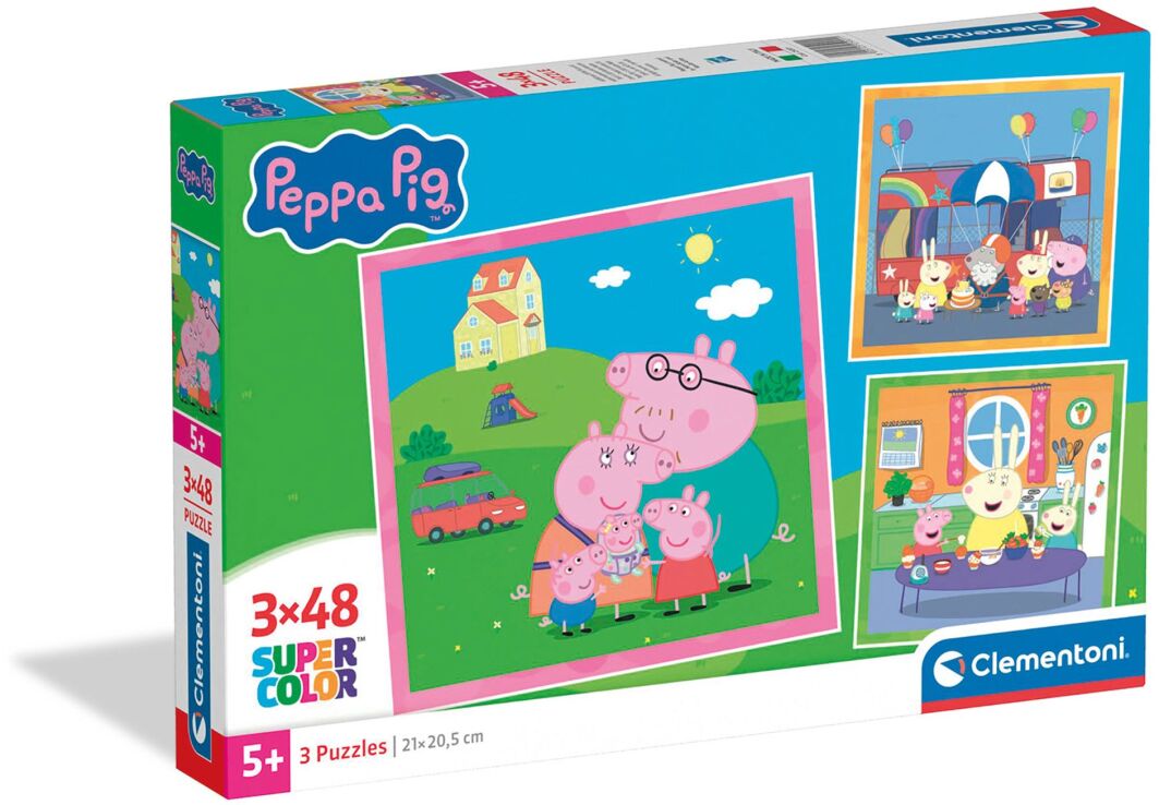Παζλ 3X48 Peppa Pig (1200-25001) (0)