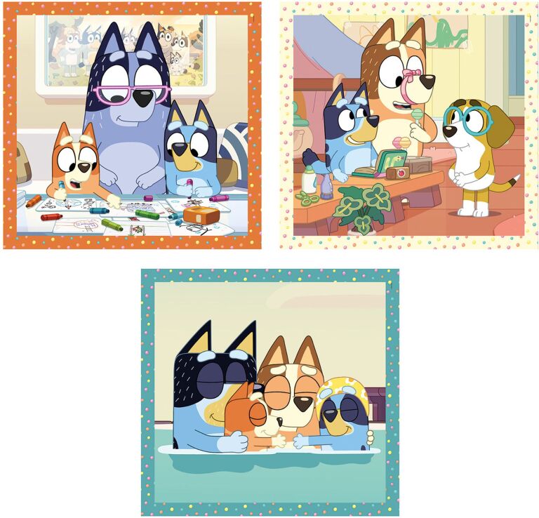 Παζλ 3X48 Bluey (1200-25003) (1)