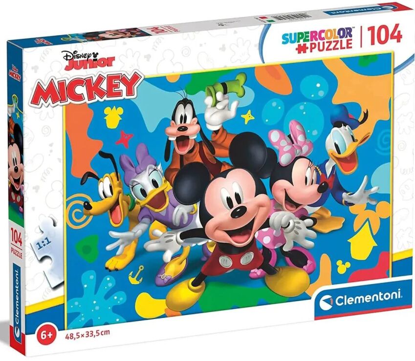 Clementoni Παζλ 104 Mickey & Friends (1210-25053) (0)