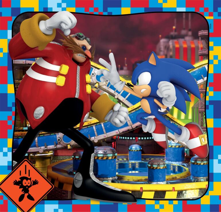 Clementoni Παζλ 3X48 Sonic (1200-25320) (2)