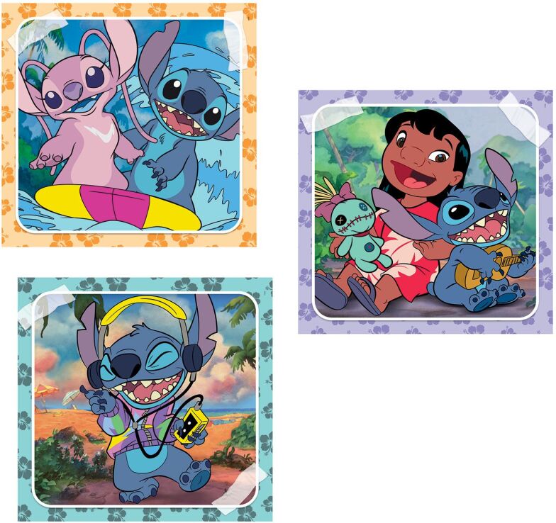 Clementoni Παζλ 3x48 Sticth (1200-25321) (1)