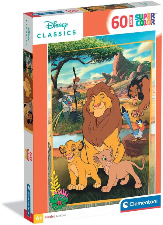 Παζλ 60 Maxi Lion King (1200-26314) (0)