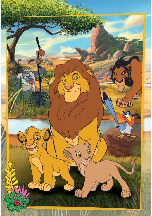 Παζλ 60 Maxi Lion King (1200-26314) (1)