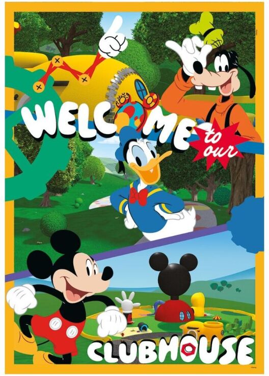 Παζλ 60 Maxi Mickey Club House (1200-26316) (1)