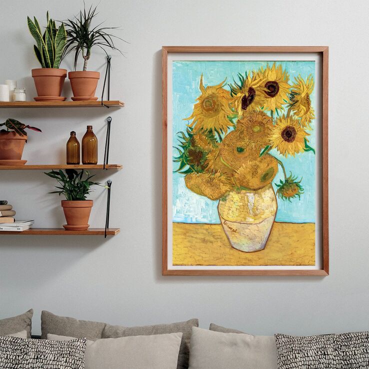 Clementoni Παζλ 1000 Museum Van Gogh:Girasoli (1260-39966) (4)