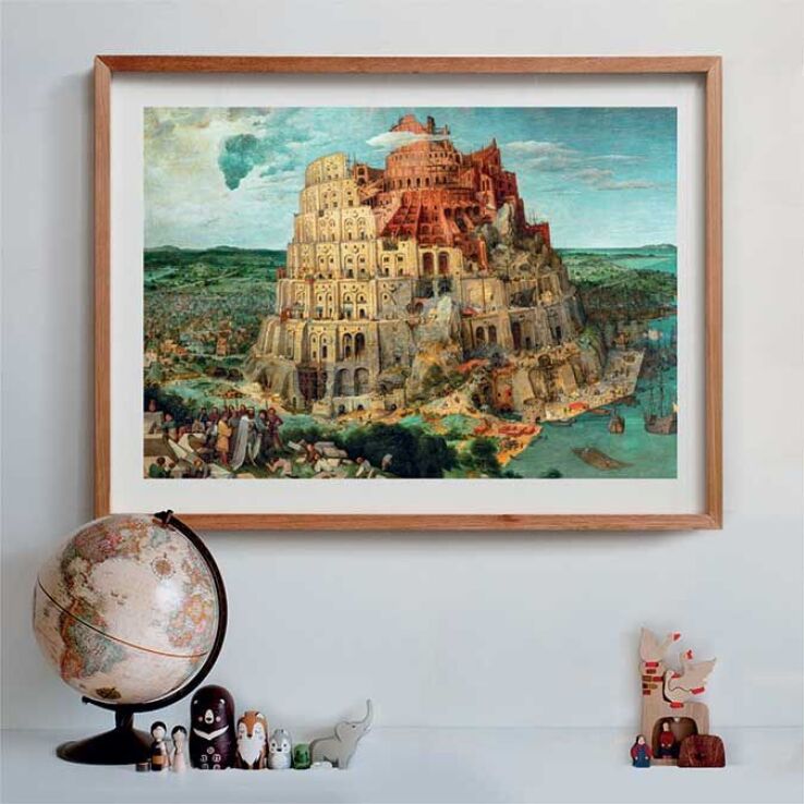 Clementoni Παζλ 1500 Museum Μπριγκελ-Ο Πύργος Της Βαβελ (1220-31738) (3)