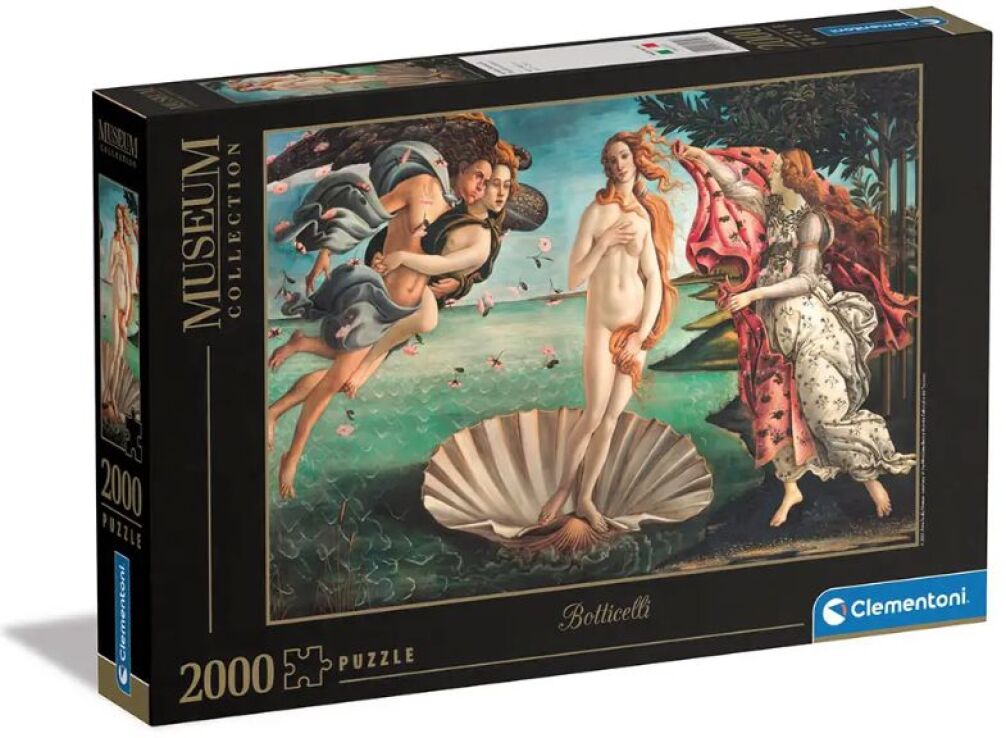 Clementoni Παζλ 2000 Museum Botticelli:Η Γέννηση Της Αφροδίτης (1220-32572) (0)