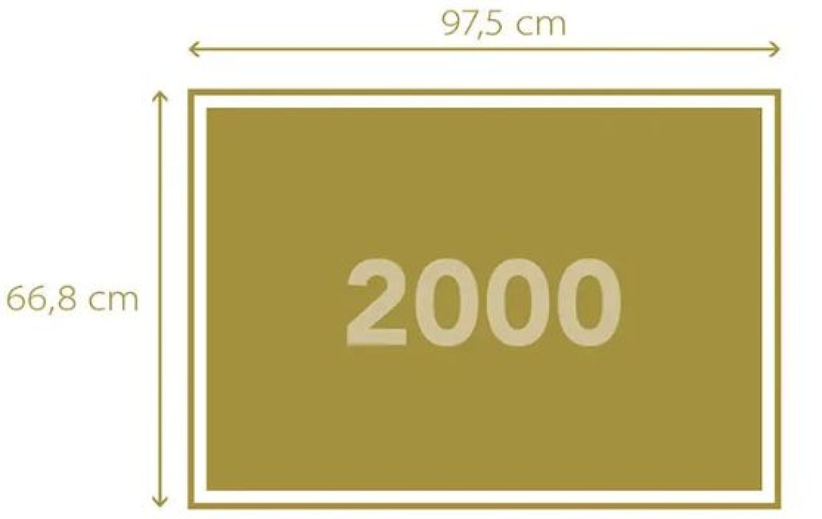 Clementoni Παζλ 2000 Museum Botticelli:Η Γέννηση Της Αφροδίτης (1220-32572) (2)