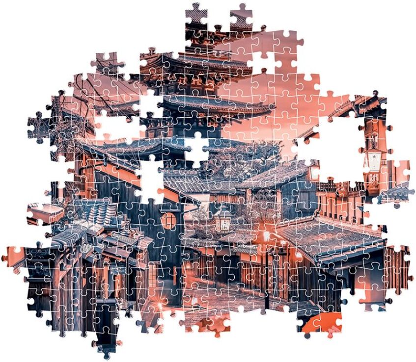 Clementoni Παζλ 500 H.Q. Απόγευμα Στο Κιότο (1220-35525) (2)