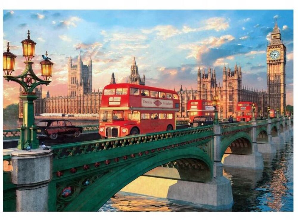 Clementoni Παζλ 500 H.Q.Η Γέφυρα Του Westminster (1220-35575) (1)