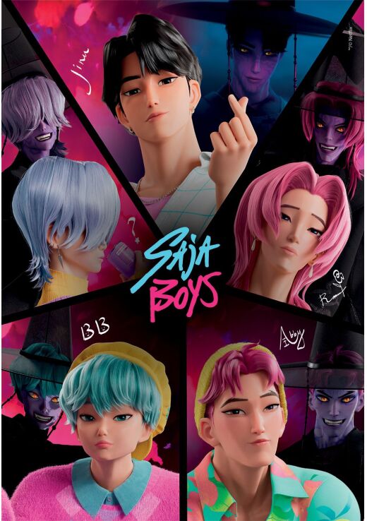 Παζλ 500 H.Q.K-Pop Demon Hunters (1220-35625) (1)