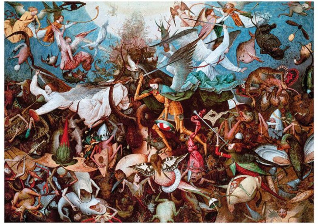 Clementoni Παζλ 1000 Μπριγκελ-Η Πτώση Των Επαναστατημένων Αγγέλων (1260-39662) (1)