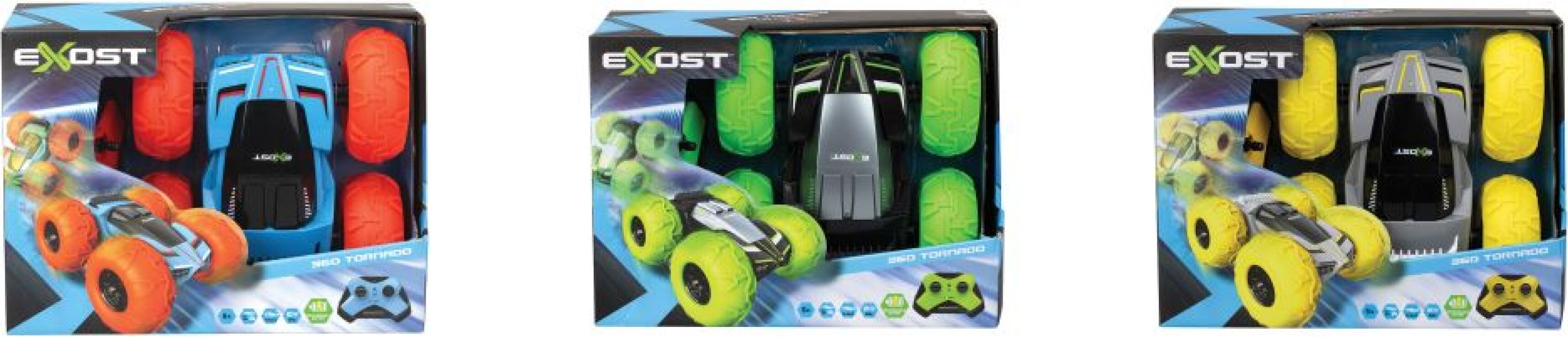 Exost Τηλεκατευθυνόμενο Αυτοκίνητο 360 Tornado Επαναφορτιζόμενο-3 Σχέδια (7530-20296) (2)