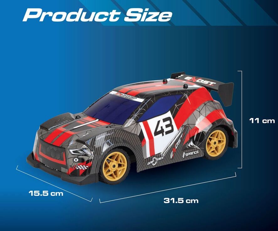 Exost Τηλεκατευθυνόμενο Αυτοκίνητο Rally XTR (7530-20693) (6)