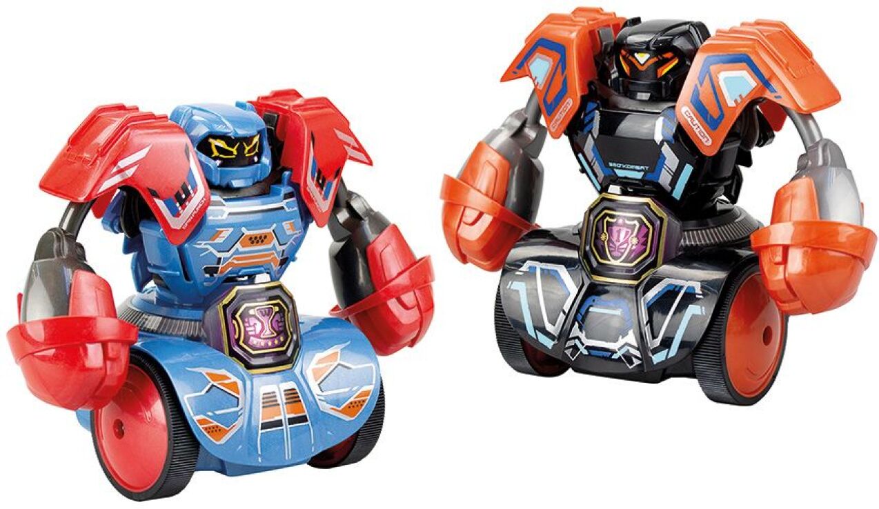 Silverlit Τηλεκατευθυνόμενο Robot Kombat 360 Tornado-2 Σχέδια (7530-86883) (3)