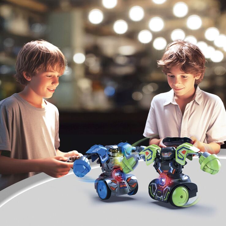 Silverlit Τηλεκατευθυνόμενο Robot Kombat 360 Tornado-2 Σχέδια (7530-86883) (8)