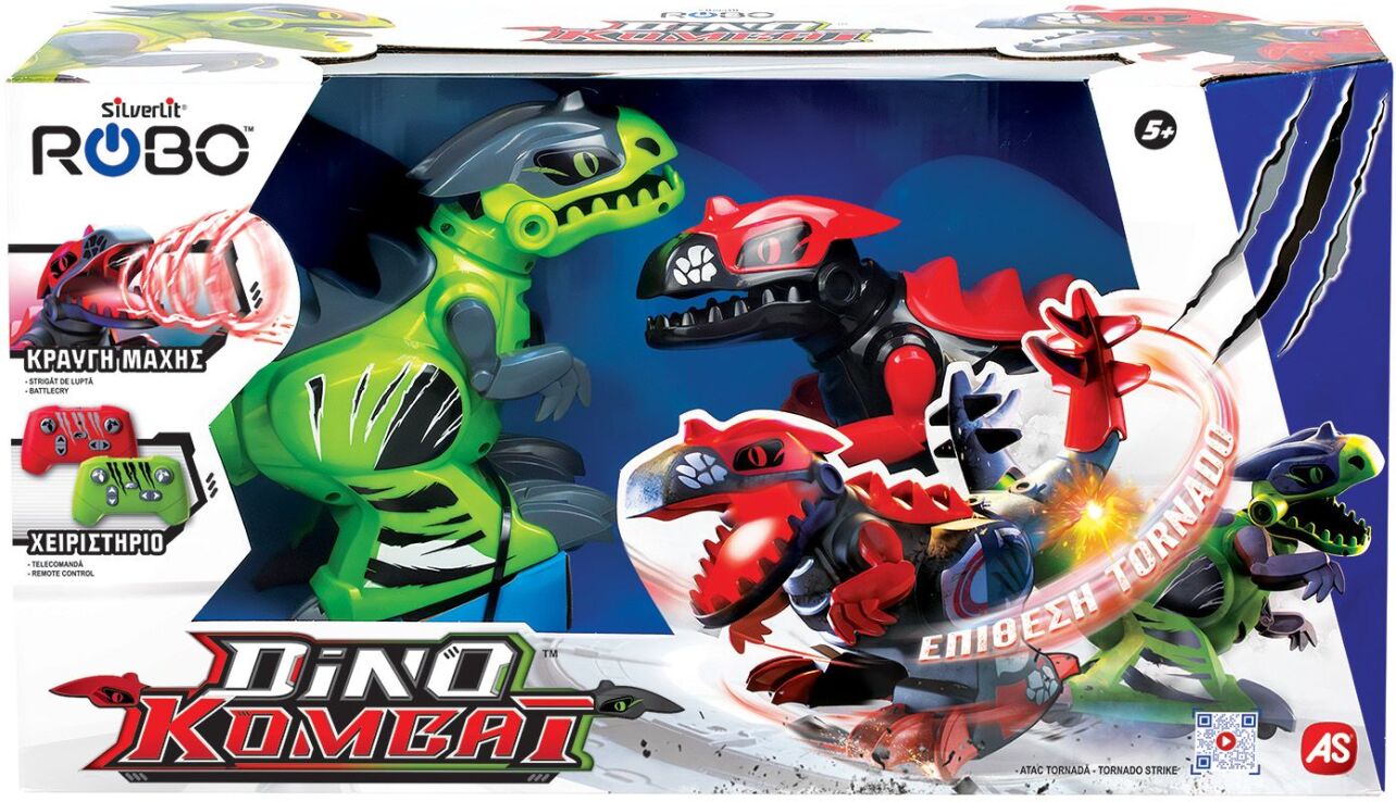 Silverlit Τηλεκατευθυνόμενο Robot Dino Kombat (7530-86889) (1)