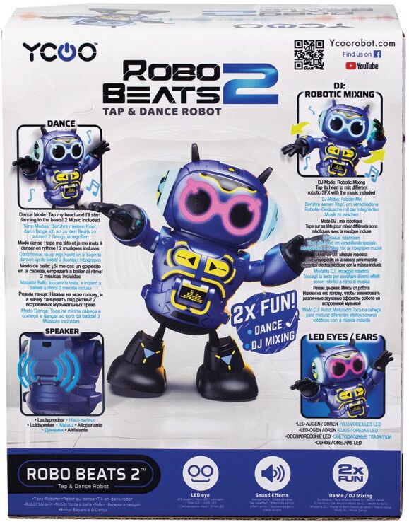 Silverlit Ηλεκτρονικό Robot Beats II (7530-88599) (4)