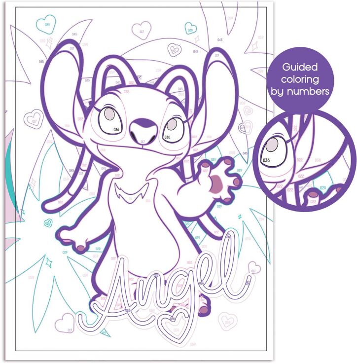 Painy By Numbers Angel (1038-41036) (2)