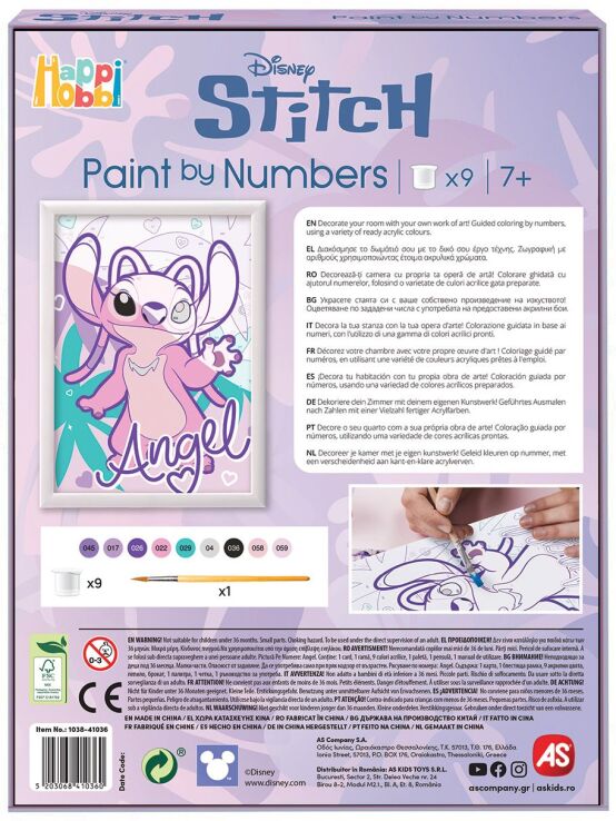Painy By Numbers Angel (1038-41036) (6)