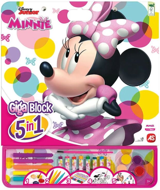 Minnie Dooble Fun 5 In 1 Σετ Ζωγραφικής (1023-62749) (0)