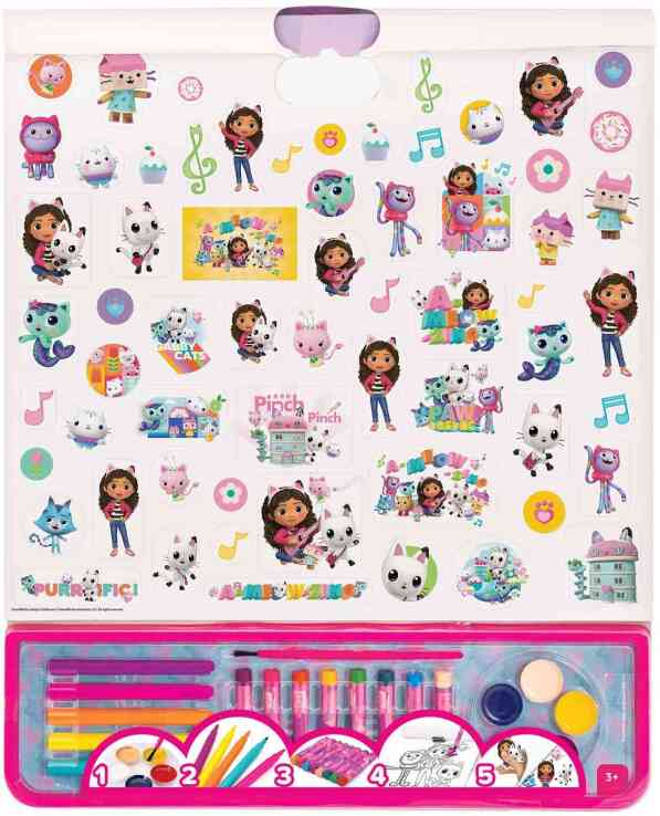 Gabby 5 In 1 Σετ Ζωγραφικής (1023-62757) (2)