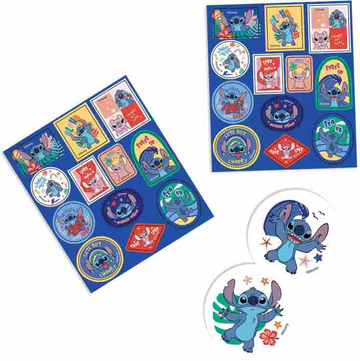 Stitch Διάφανη Τσάντα Σετ Ζωγραφικής (1023-68005) (4)