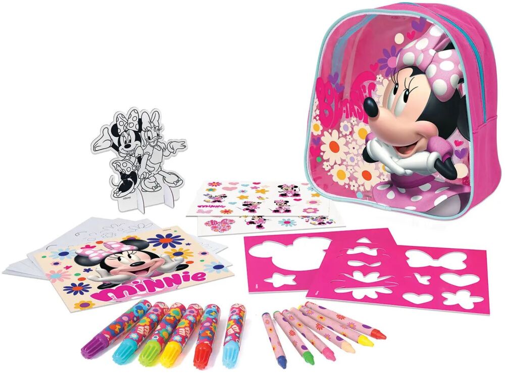 Minnie Backpack Με Σετ Ζωγραφικής (1023-68101) (1)