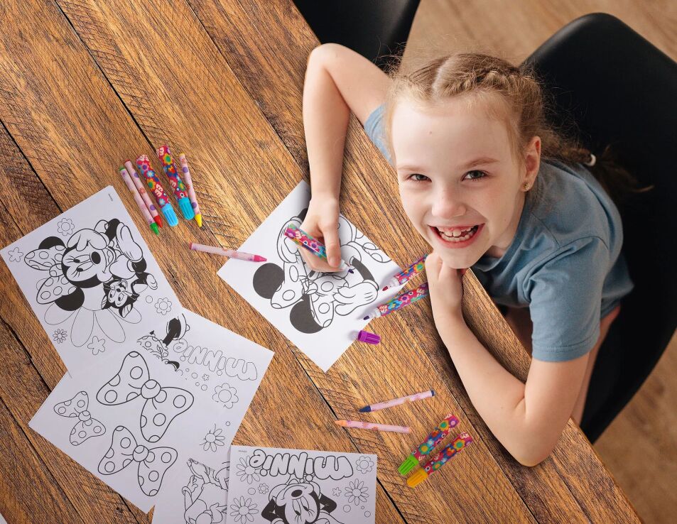 Minnie Backpack Με Σετ Ζωγραφικής (1023-68101) (5)