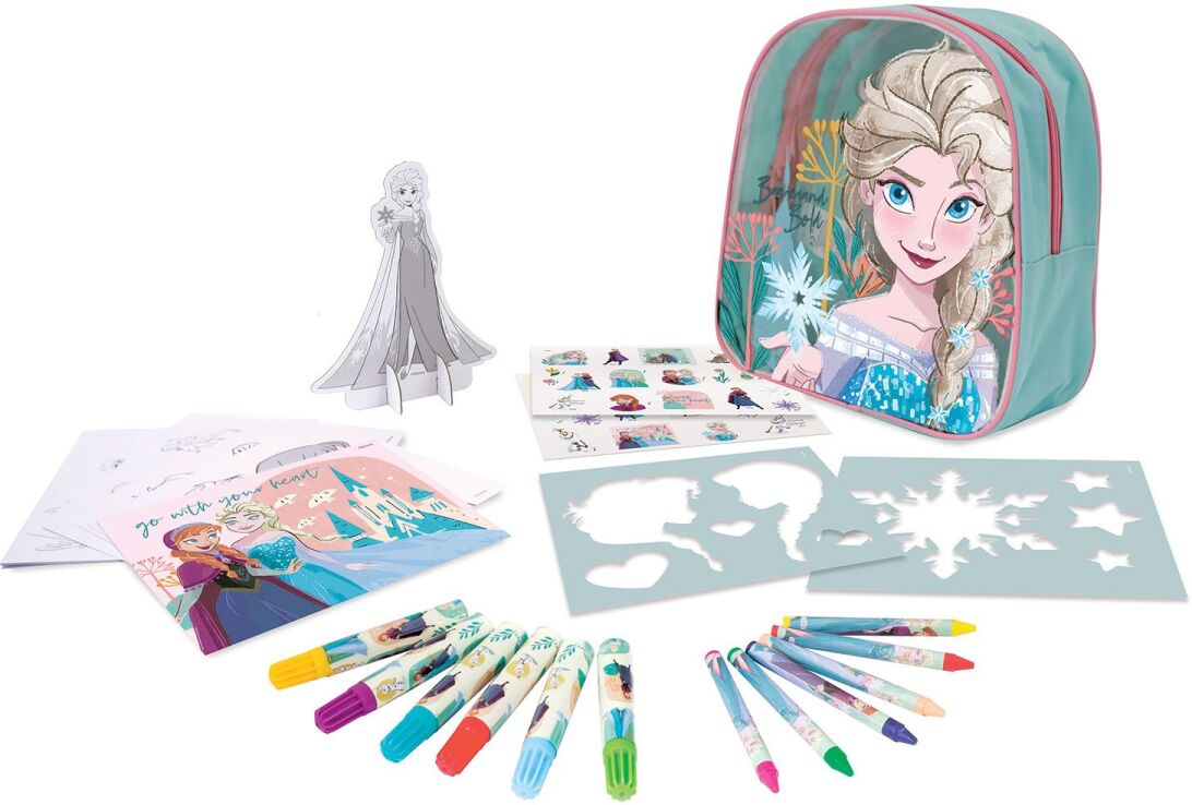 Frozen Backpack Με Σετ Ζωγραφικής (1023-68102) (1)