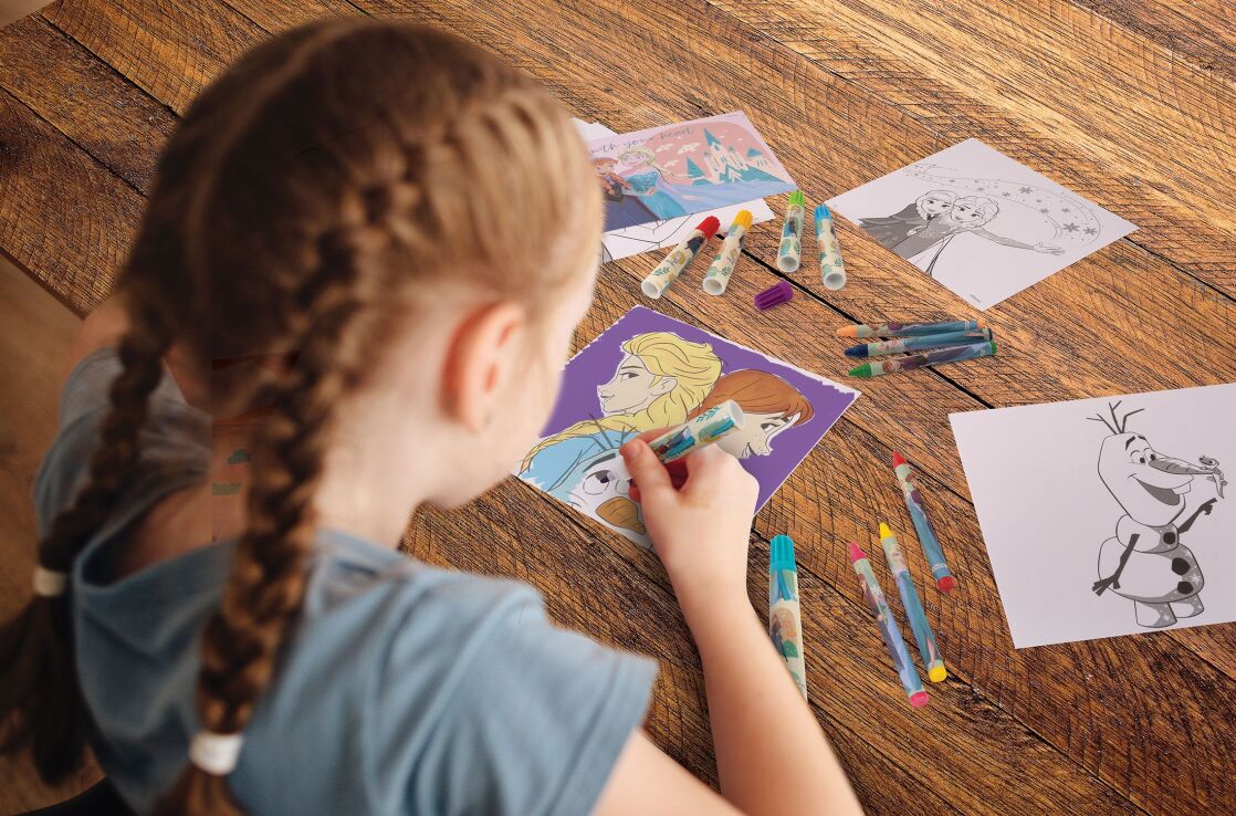 Frozen Backpack Με Σετ Ζωγραφικής (1023-68102) (5)