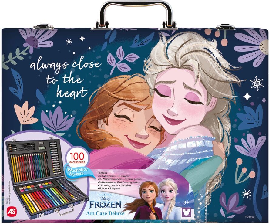 Frozen Κασετίνα Ζωγραφικής Deluxe 100 Αξεσουάρ (1038-82054) (0)