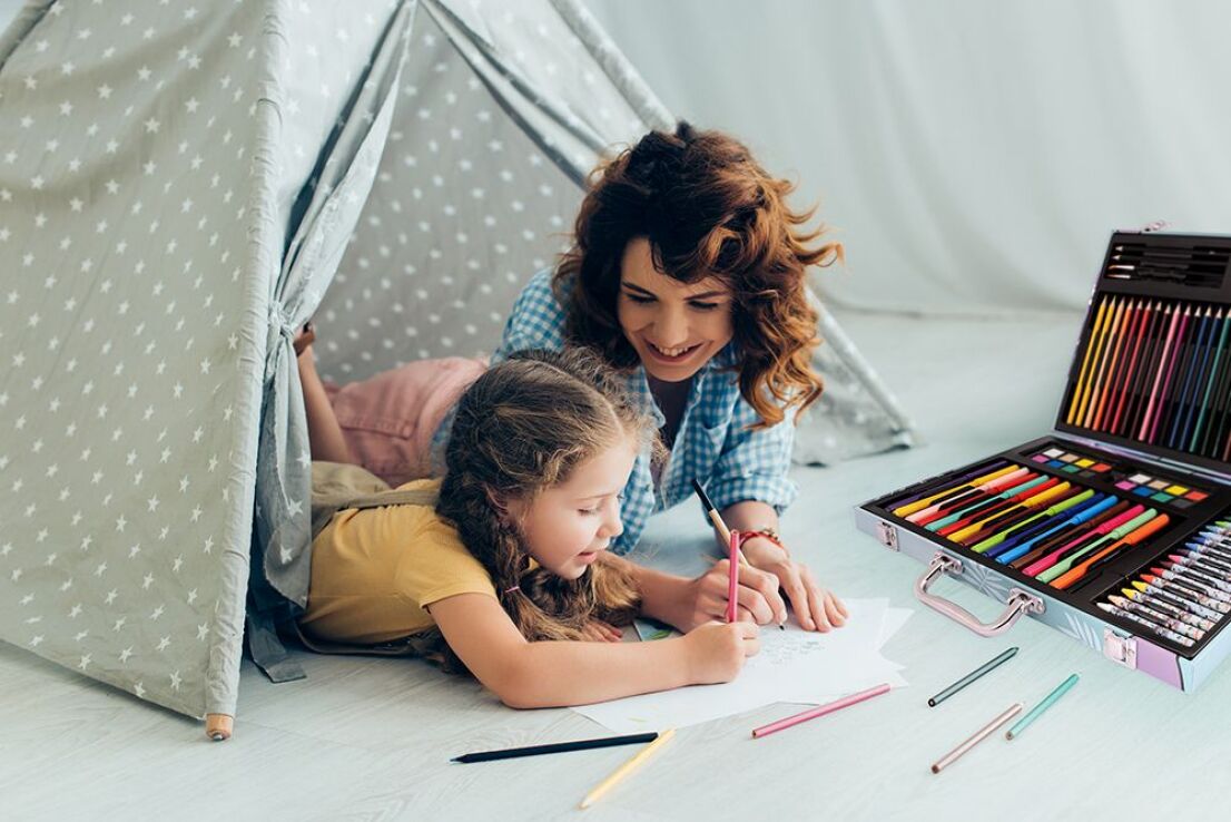 Stitch Κασετίνα Ζωγραφικής Deluxe 100 Αξεσουάρ (1038-82056) (4)