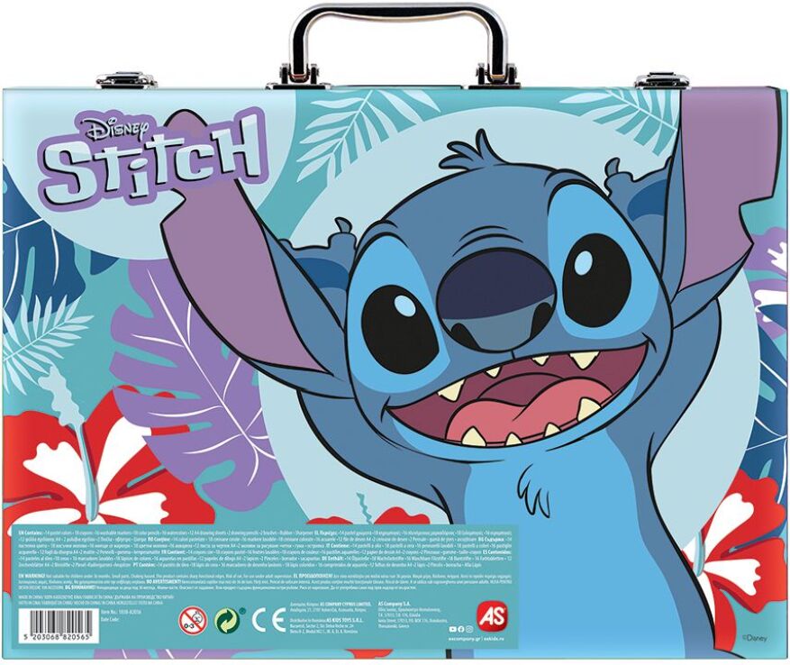 Stitch Κασετίνα Ζωγραφικής Deluxe 100 Αξεσουάρ (1038-82056) (5)