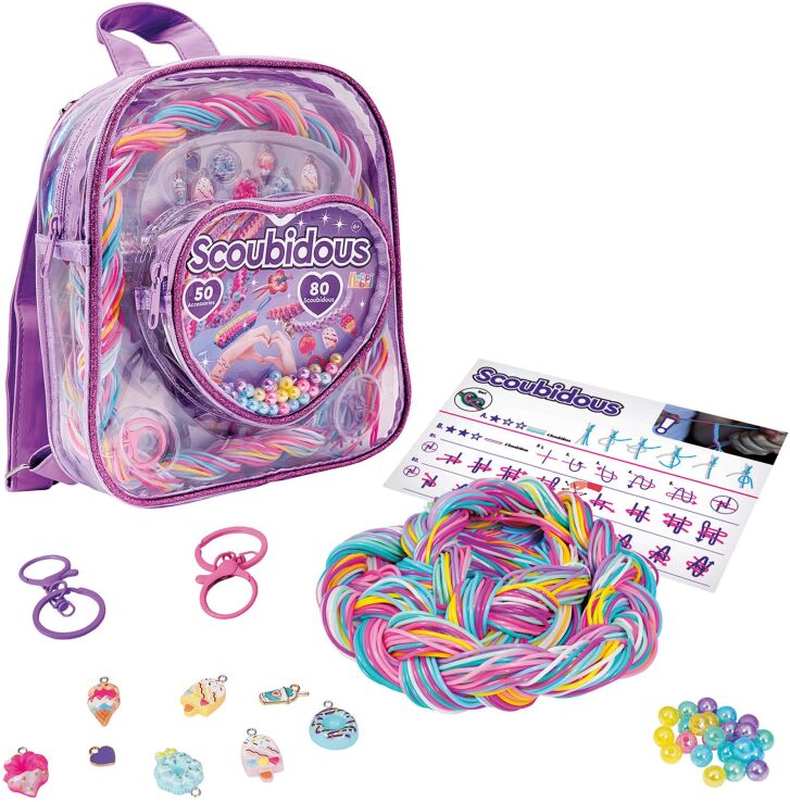 Happi Hobbi Σακίδιο Πλάτης Με 80 Scoubidous & Αξεσουάρ (1080-25570) (0)