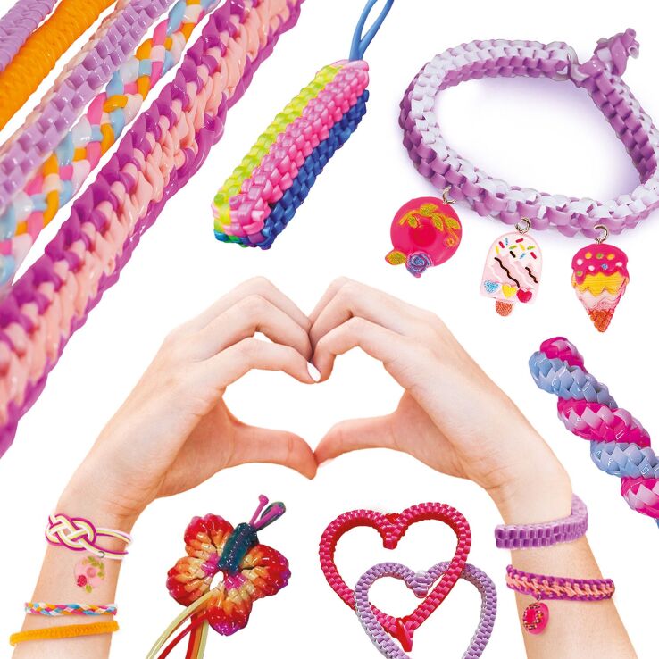 Happi Hobbi Σακίδιο Πλάτης Με 80 Scoubidous & Αξεσουάρ (1080-25570) (2)