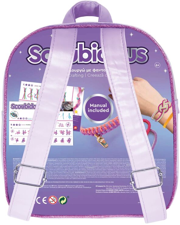 Happi Hobbi Σακίδιο Πλάτης Με 80 Scoubidous & Αξεσουάρ (1080-25570) (4)