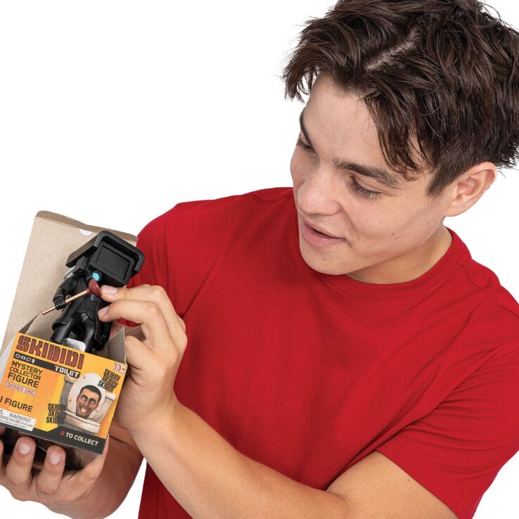 Skibidi Toilet Φιγούρα Μονή-8 Σχέδια-1Τμχ (1013-13100) (2)