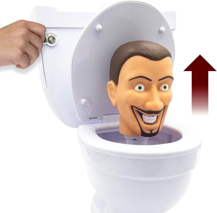 Skibidi Toilet Τουαλέτα Με Αξεσουάρ (1013-13300) (5)