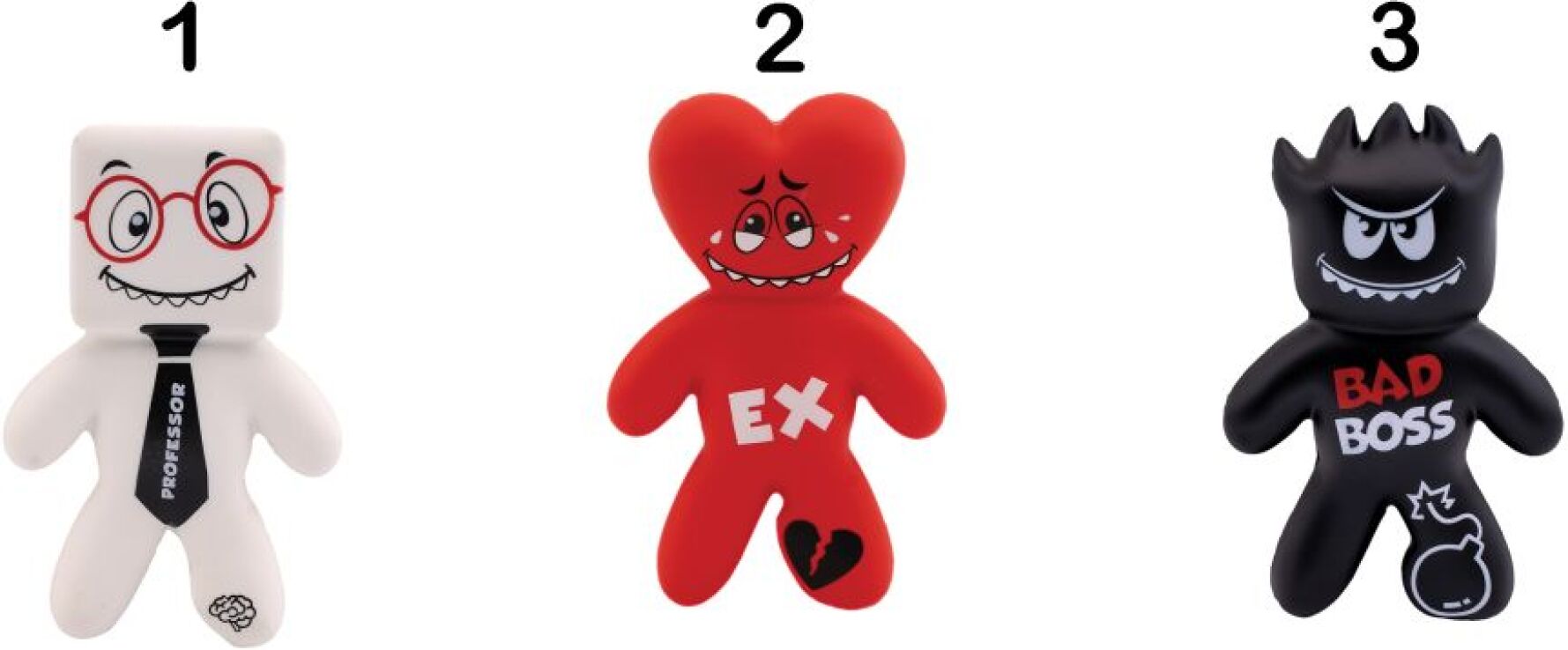 Nostresso Squishy Φιγούρα-3 Σχέδια (1027-64283) (1)