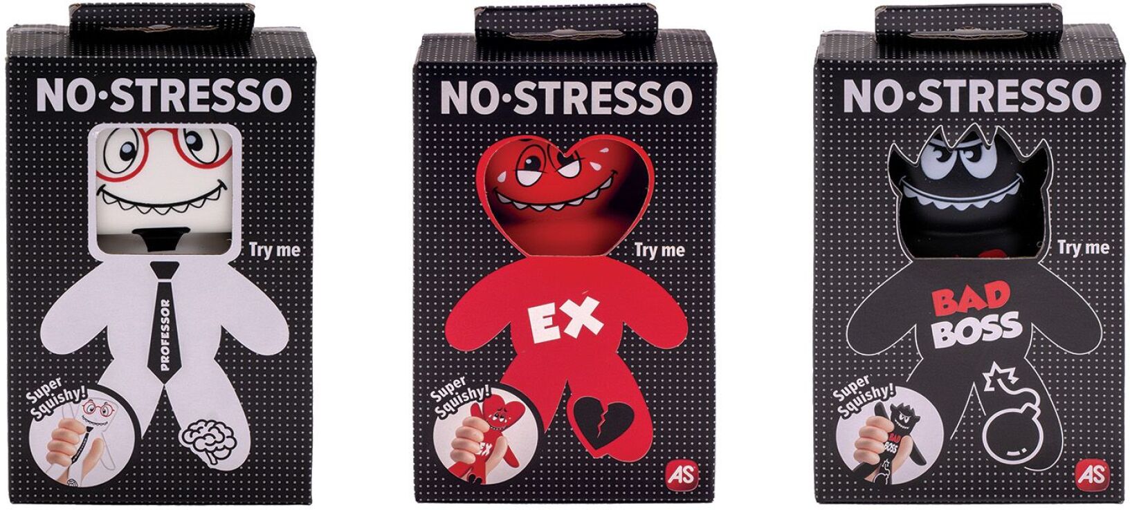 Nostresso Squishy Φιγούρα-3 Σχέδια (1027-64283) (2)