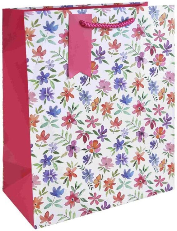 Eurowrap Χάρτινη Τσάντα Flowers Large (34915-2C) (0)
