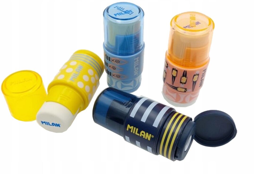 Milan Γόμα-Ξύστρα Μονή Swims-4 Σχέδια (4725116SM) (2)