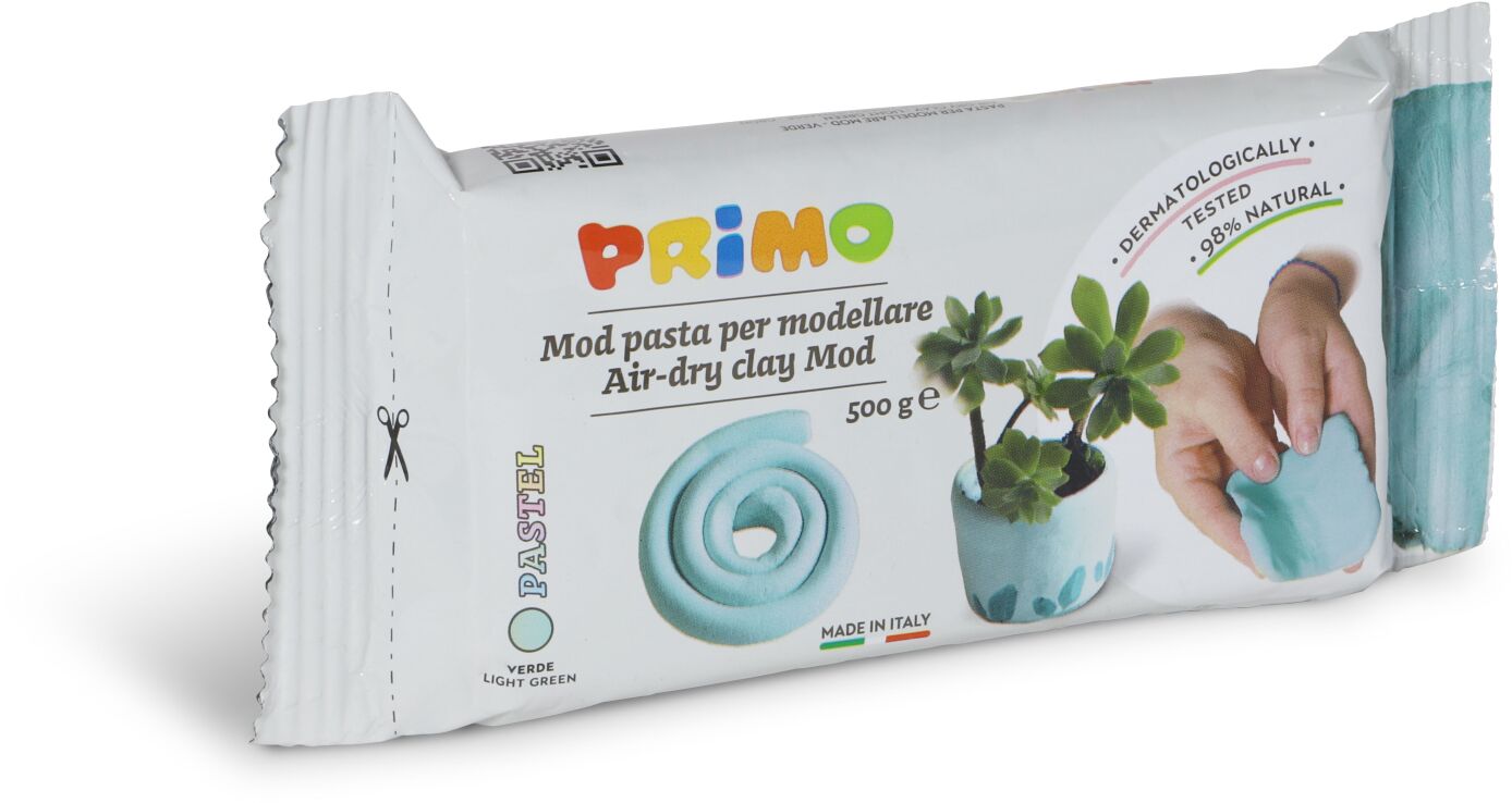 Primo Πηλός Pastel Light Green 500gr (MOD500BLG5) (0)
