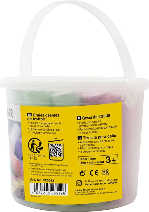 Eberhardfaber Κιμωλίες Jumbo 20Τμχ (5265-1223) (3)